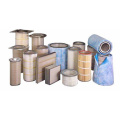 Spun Bonded PTFE membrane Polyester Anti-static Synthetic Fiber Industrial Dust Filter Cartridge for Welding Mining Cement